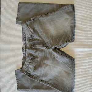 Express Mens Rocco slimfit men's denim grey jeans size 34 X 30 EUC